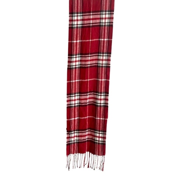 Croft & Barrow | Classic Red Plaid Scarf | NWOT - Picture 7 of 9